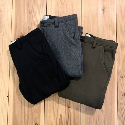 【LiSS】BRUSHED BACK TAPERED PANTS