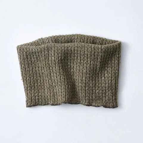 【THE】TURTLE NECKWARMER ローゲージニット