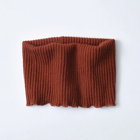 【THE】TURTLE NECKWARMER リブニット