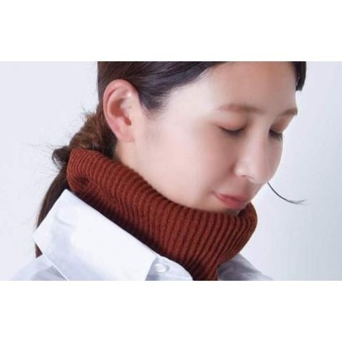 【THE】TURTLE NECKWARMER リブニット