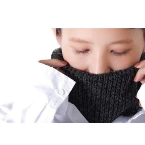 【THE】TURTLE NECKWARMER ローゲージニット