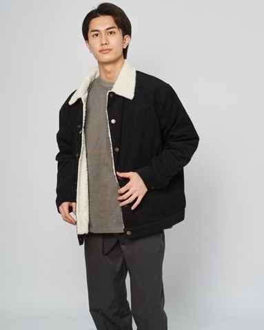 【BIG MIKE】CORDUROY BOA JACKET