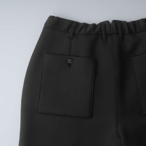 【CURLY＆Co.】SMOOTH DOUBLE-KNIT TROUSERS