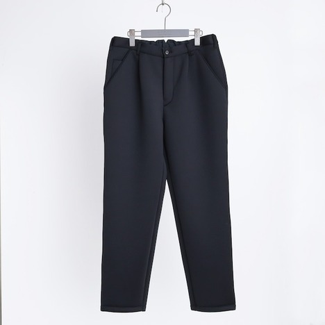 【CURLY＆Co.】SMOOTH DOUBLE-KNIT TROUSERS