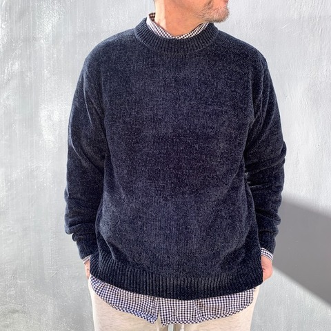 【BYL by LiSS】CREWNECK MALL KNIT