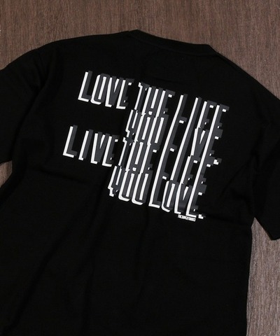 【SUPERTHANKS】LOVE THE LIFE…バックプリントTシャツ