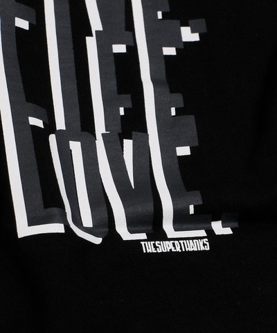 【SUPERTHANKS】LOVE THE LIFE…バックプリントTシャツ