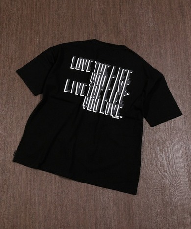 【SALE30％OFF★SUPERTHANKS】LOVE THE LIFE…バックプリントTシャツ