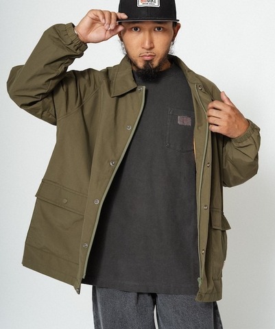 【BIG MIKE】Basic Coach Jacket