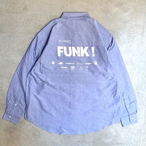 【HARLEM BLUES】25TH WIDE L/S SHIRTS