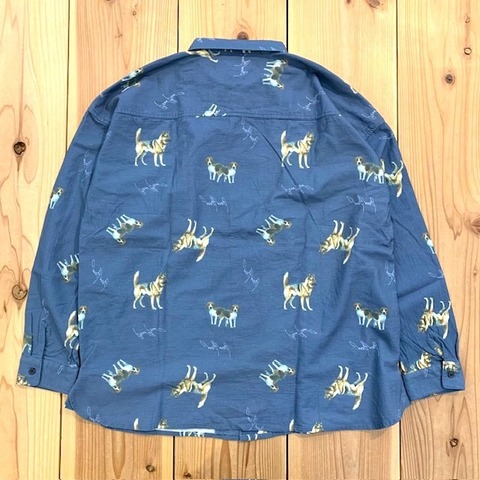 【MODEM DESIGN】DOG PRINT SHIRTS