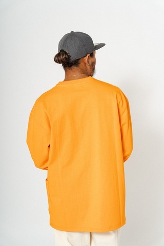 【BIG MIKE】US COTTON 10oz  W POCKET L/S TEE