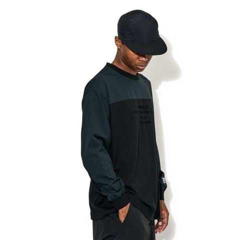 【CHARI＆CO】LOCATION LOGO MOTO L/S COOLER TEE