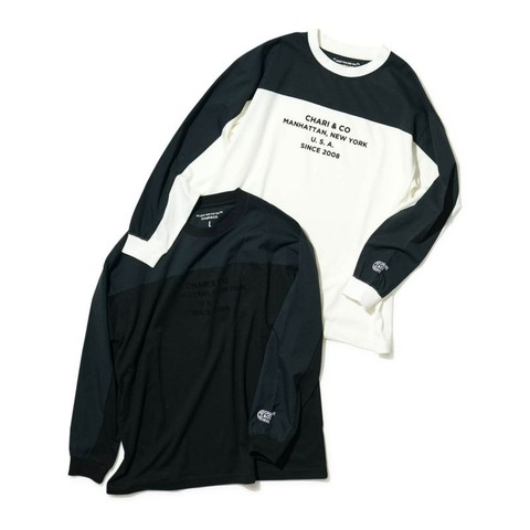 【CHARI＆CO】LOCATION LOGO MOTO L/S COOLER TEE