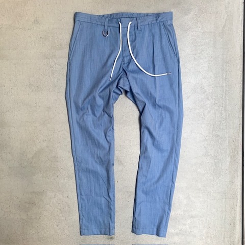 【LiSS】CHAMBRAY STRETCH SLACKS PANTS