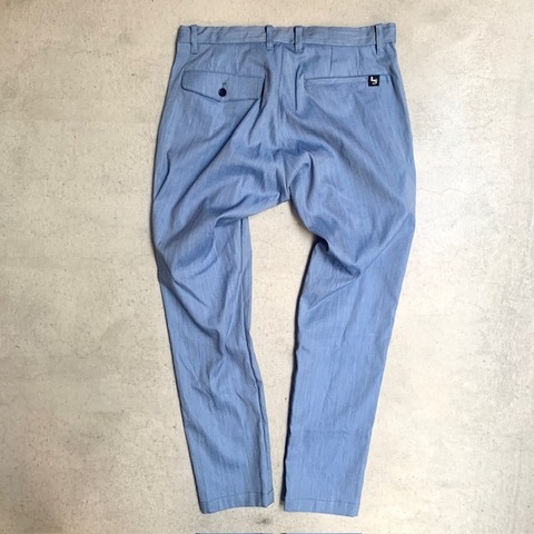 【LiSS】CHAMBRAY STRETCH SLACKS PANTS