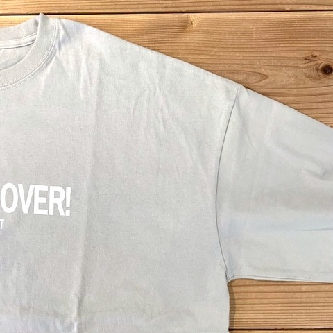 【SOBER IS OVER!】SIGN LOGO WIDE L/S TEE