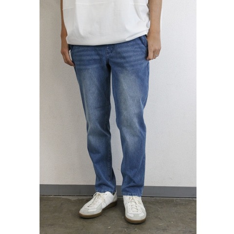 【BYL by LiSS】CUT＆SEWN DENIM SLIM TAPERED PANTS