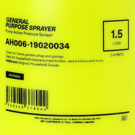 【Anaheim 】General Purpose Sprayer