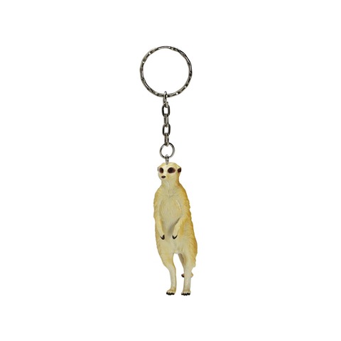 【Science and Nature】Animal Keyring “Meerkat”