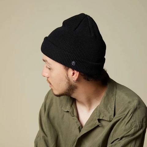 【CPH】CUFF KNIT CAP / STRAW YARN