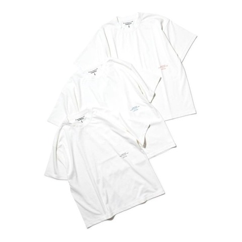 【CHARI＆CO】LOCATION LOGO WHITEOUT COOLER TEE