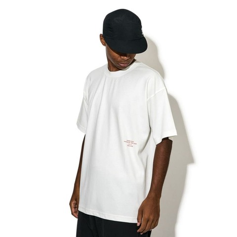 【CHARI＆CO】LOCATION LOGO WHITEOUT COOLER TEE