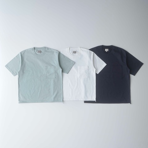 【CURLY＆Co.】DRAWSTRING HEAVY PLATING S/S TEE