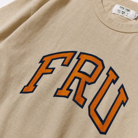 【FREE RAGE】”FRU” リサイクルコットンTee