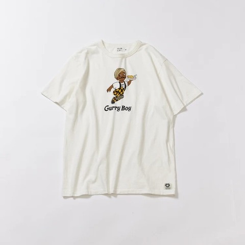 【FREE RAGE】”Curry Boy vol.2” リサイクルコットンTee