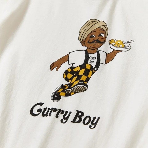 【FREE RAGE】”Curry Boy vol.2” リサイクルコットンTee