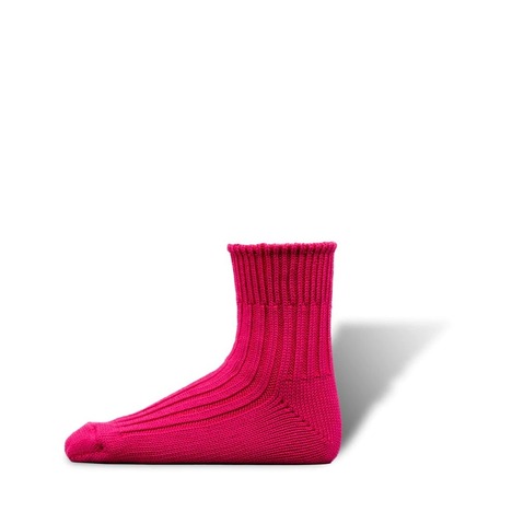 【decka】Low Gauge Rib Socks / Short Length