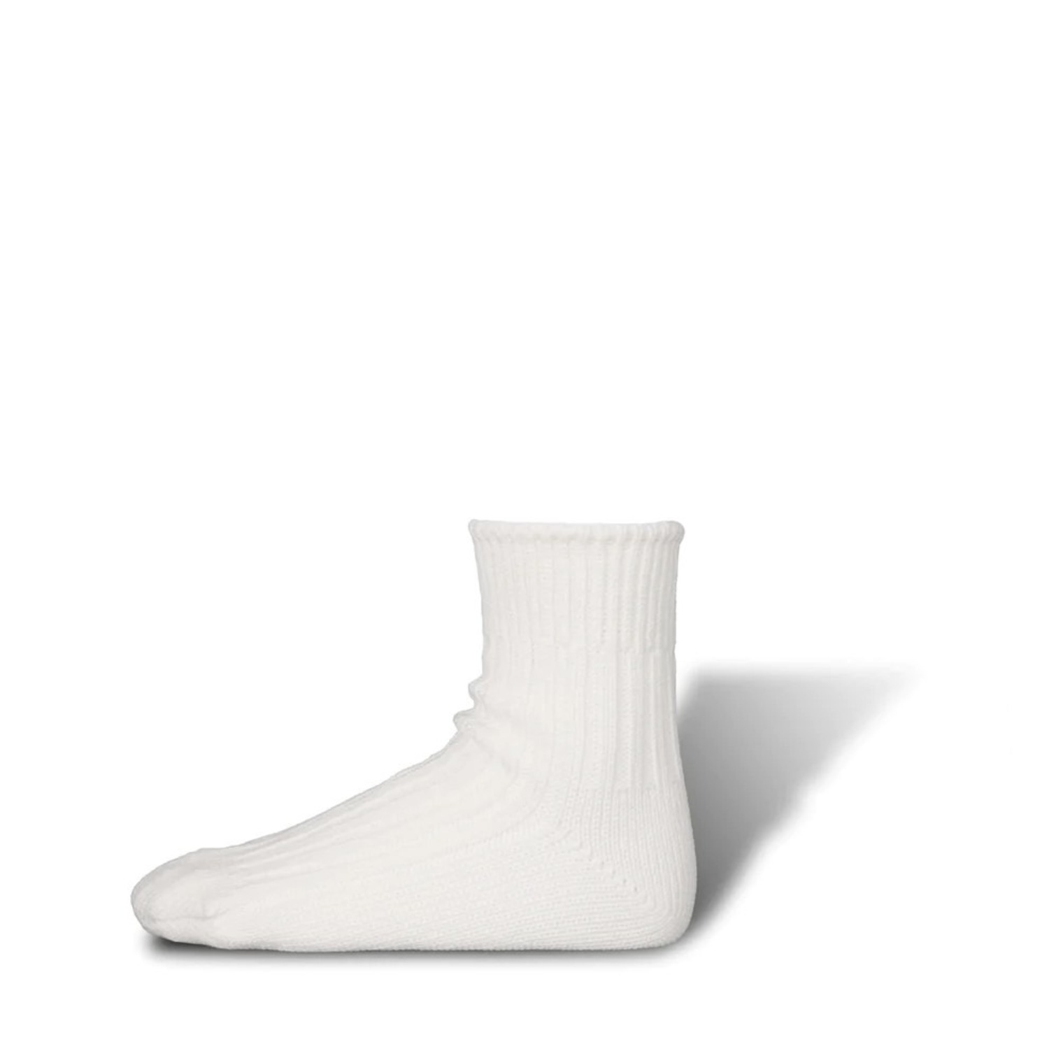 【decka】Low Gauge Rib Socks / Short Length