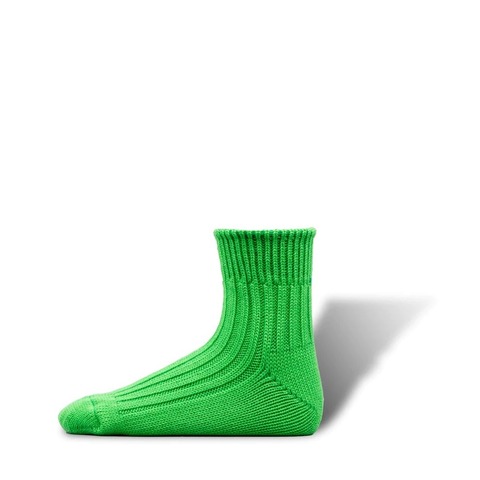 【decka】Low Gauge Rib Socks / Short Length