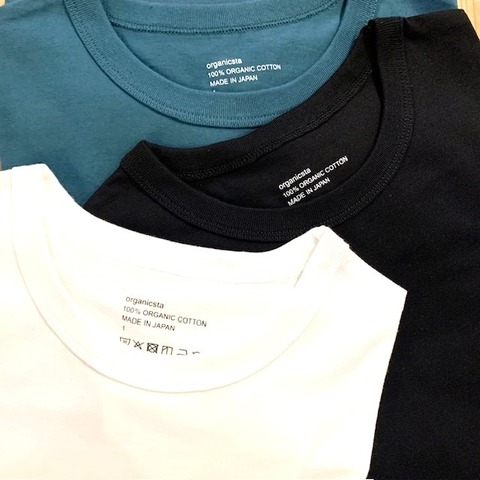 【ORGANICSTA】7.4oz ORGANIC COTTON SUPER SOFT TEE