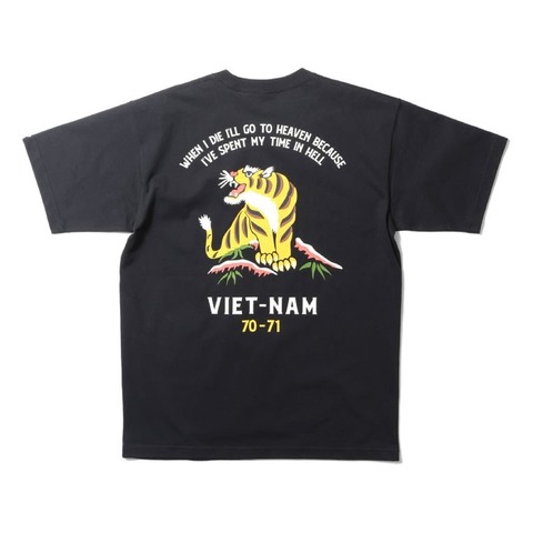 【HOUSTON】RECYCLE US COTTON PRINT TEE(VIETNAM)