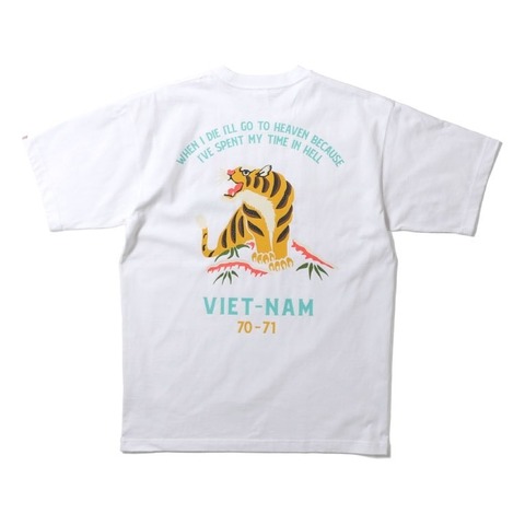 【HOUSTON】RECYCLE US COTTON PRINT TEE(VIETNAM)