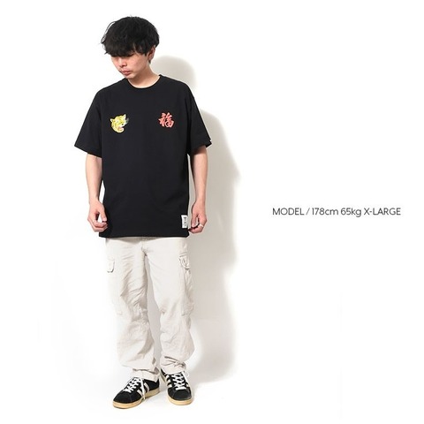 【HOUSTON】RECYCLE US COTTON PRINT TEE(VIETNAM)