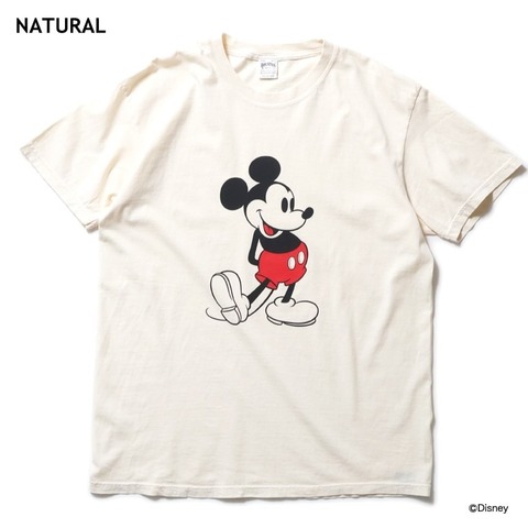 【HOUSTON】×DISNEY MICKEY PRINT S/S TEE