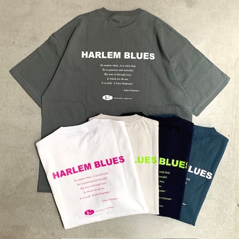 【HARLEM BLUES】MBB HEAVY WEIGHT TEE