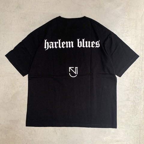 【HARLEM BLUES】GERMAN LOGO WIDE TEE