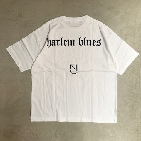 【HARLEM BLUES】GERMAN LOGO WIDE TEE