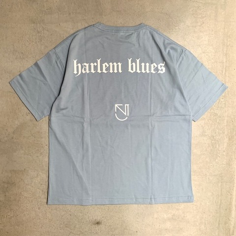 【HARLEM BLUES】GERMAN LOGO WIDE TEE