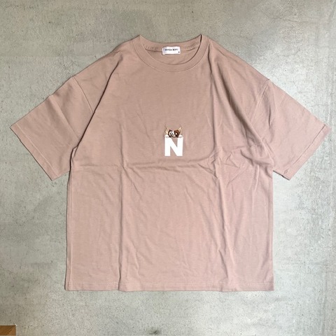 【HARLEM BLUES】N LOGO WIDE TEE