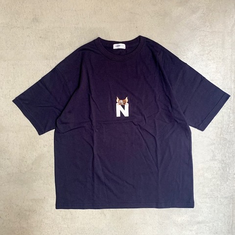 【HARLEM BLUES】N LOGO WIDE TEE