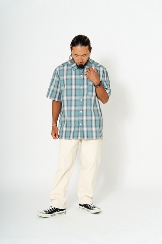 【BIG MIKE】Ombre Check Shirts