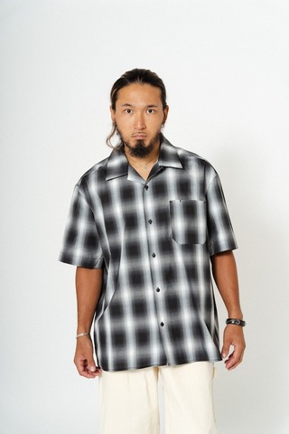 【BIG MIKE】Ombre Check Shirts