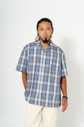 【BIG MIKE】Ombre Check Shirts