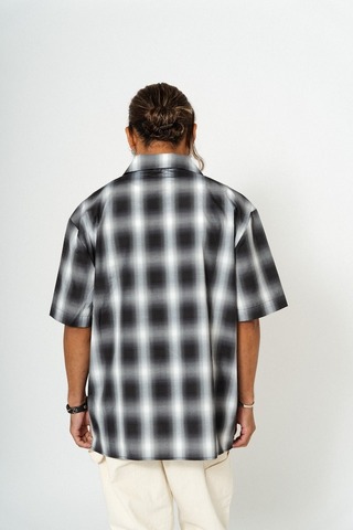 【BIG MIKE】Ombre Check Shirts