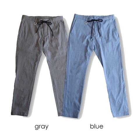 【LiSS】CHAMBRAY STRETCH SLACKS PANTS